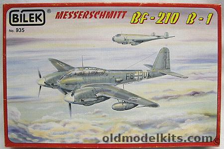 Bilek 1/72 Messerschmitt Bf-210 B-1, 935 plastic model kit